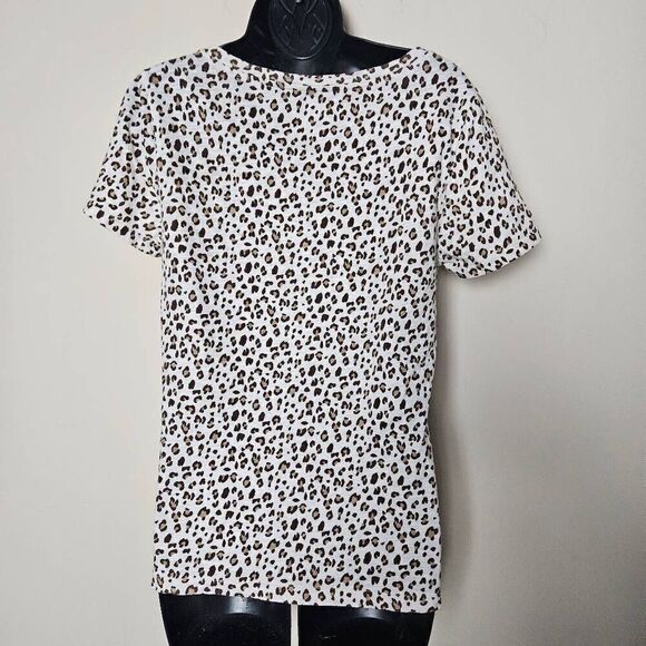 J. Crew Vintage Cotton Animal Print T-shirt - Picture 7 of 8